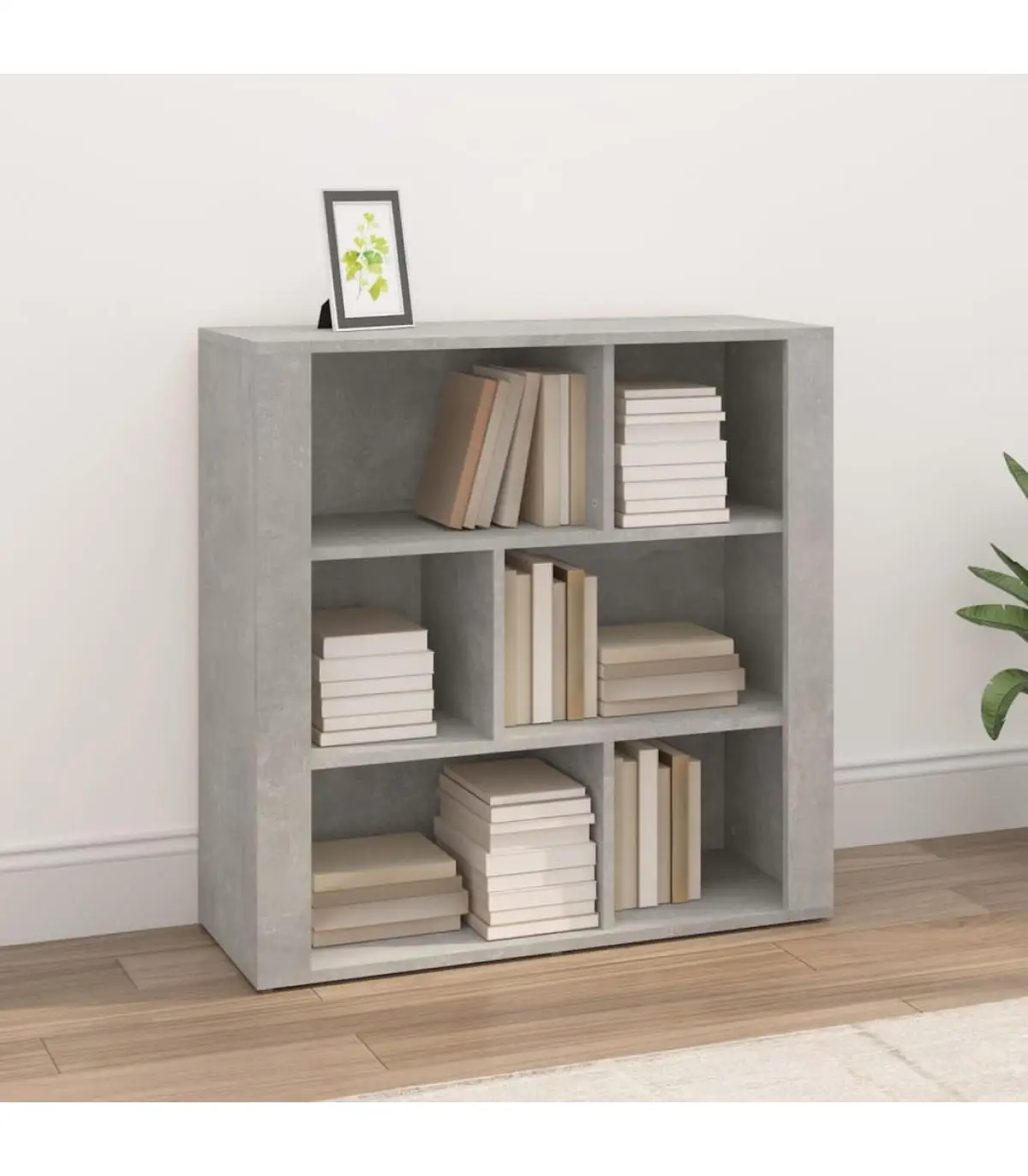 80x30x80 cm concrete gray plywood sideboard