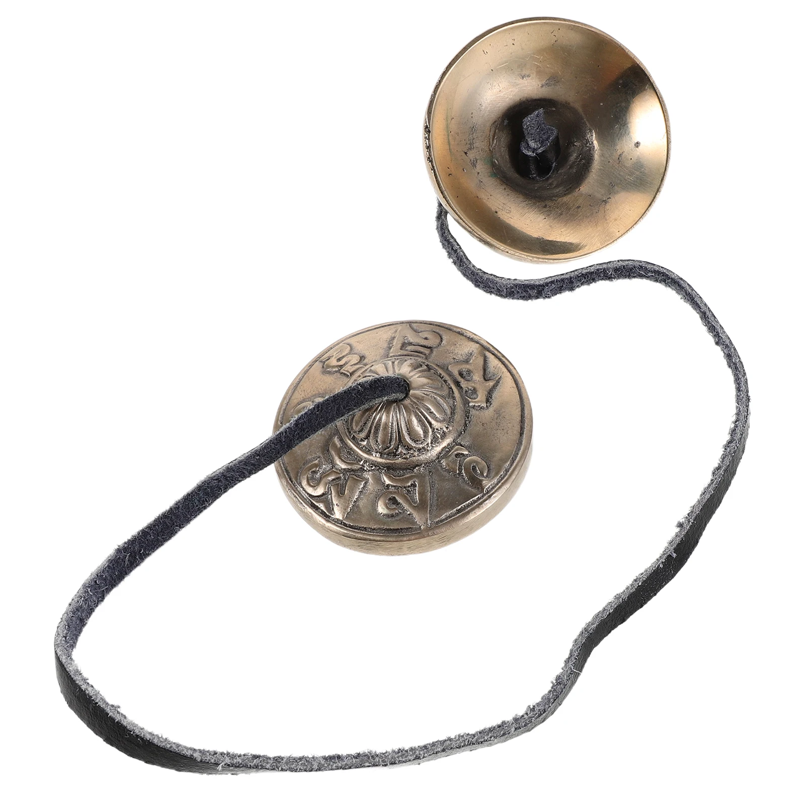 

Nepalese Tingsha Finger Cymbals Handcrafted Percussion Bells Yoga Meditation Sound Therapy Instrument for Mindfulness Relaxation