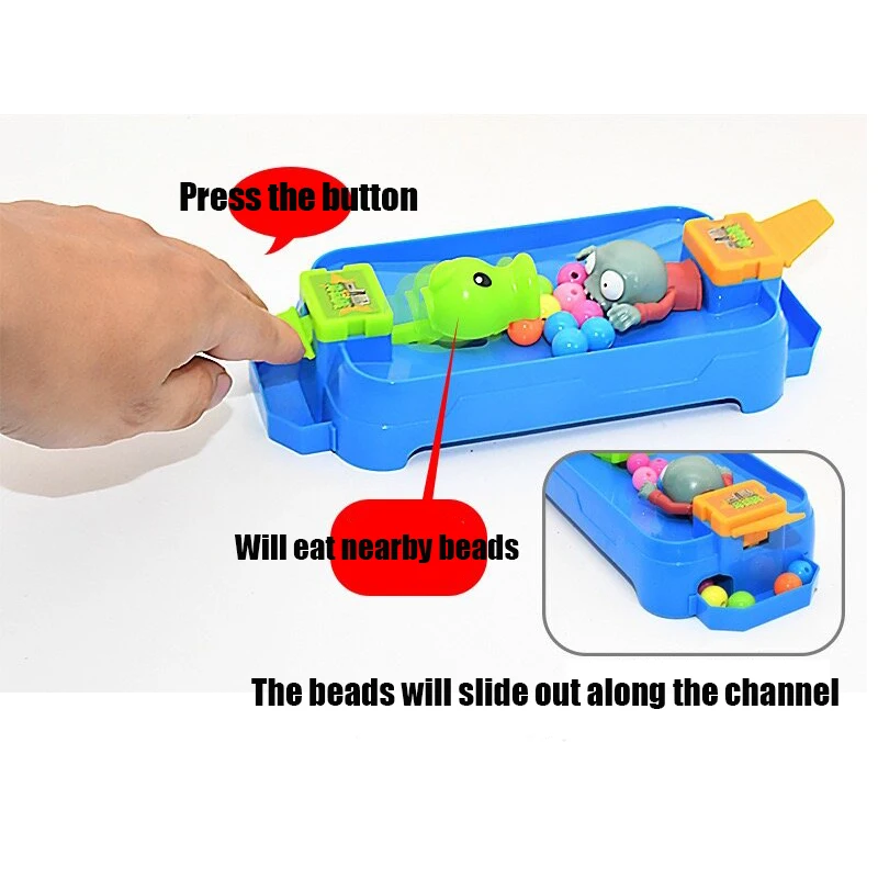 Plants vs. Zombies Fun Eating Peas Double Pea Shooter vs. Zombie Legion Interactive Children's Toy Children's Birthday Gifts