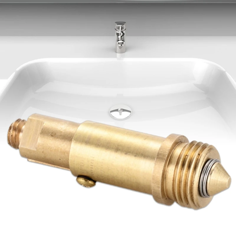 Basin Sink Bounce Cores Drainer Valves Easy Popups Waste Plugs Spring Mechanism Cores Drainer for Bathroom Replacement