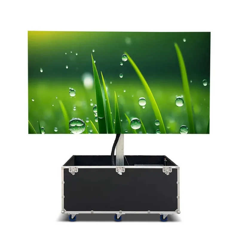 New Model Flight Case Mobile Outdoor Advertising LED Foldable Screen Flight Case Screen