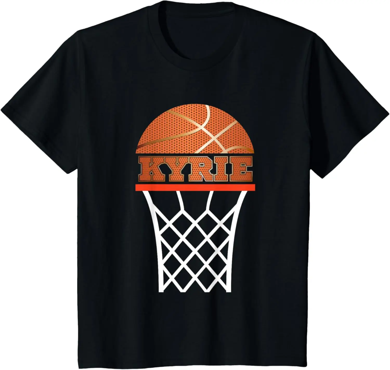 Kids Basketball Apparels Boy Custom Name Kyrie, Youth T Shirt T-Shirt