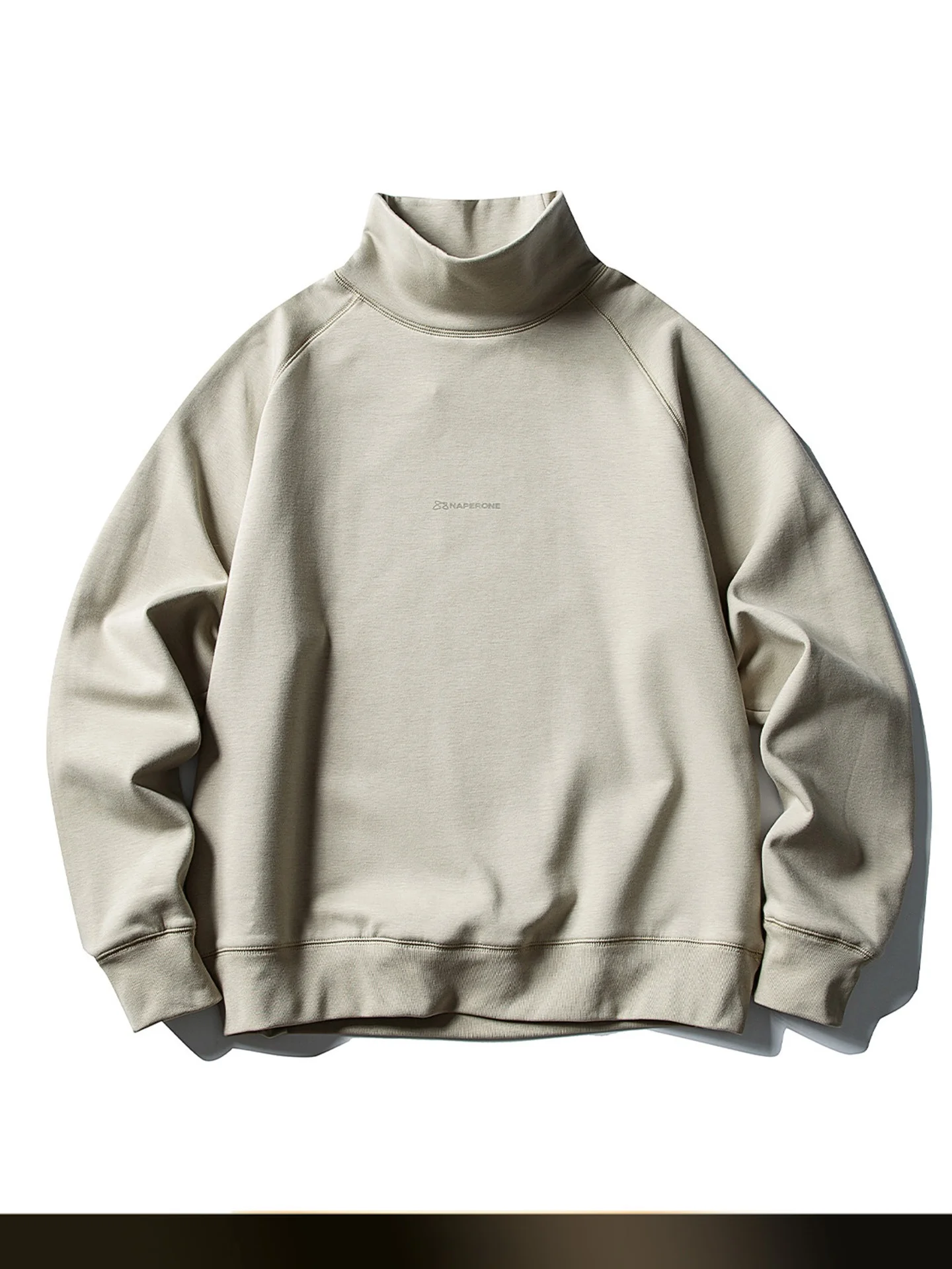 

Мужской свитшот Nted American Retro с высоким воротом, принтом и флисовой подкладкой, осенне-зимний, теплый, с длинными рукавами, в стиле оверсайз