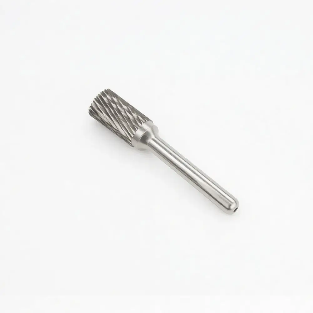Cylindrical Carbide Milling Cutter Tungsten Steel Rotary Burr For Metalwood Grinding Engraving Electric Rotary Tool Bit