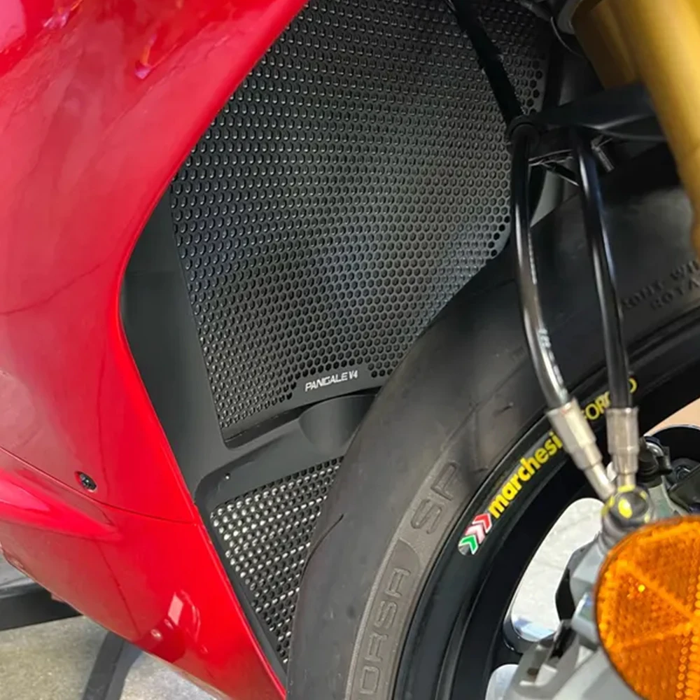 

PANIGALE V4/S NEW Motorcycle Accessories Radiator Guards Cover Oil Cooled Guard Protector For Ducati Panigale V4 V4S 2025 2026
