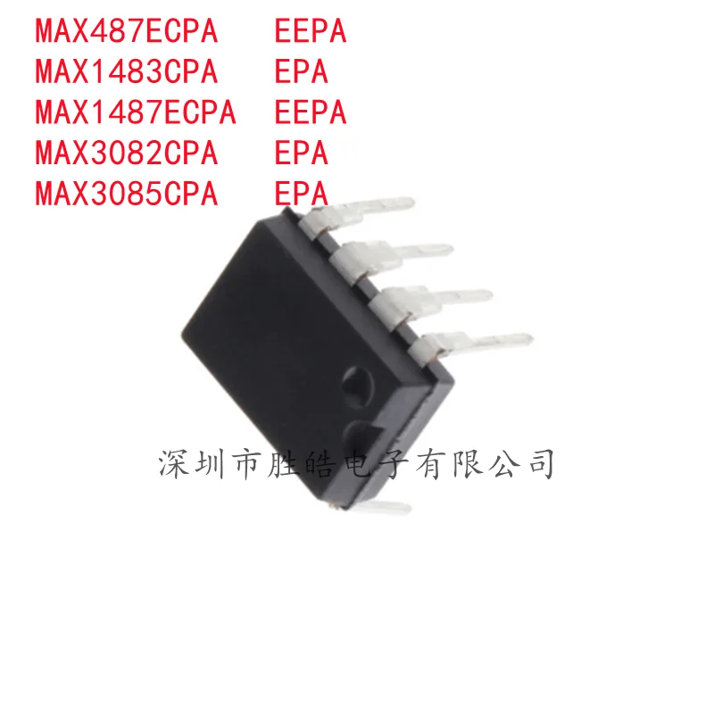 

(5PCS) NEW MAX487ECPA/EEPA / MAX1483CPA/EPA / MAX1487ECPA/EEPA / MAX3082CPA/EPA / MAX3085CPA/EPA Straight Into IC DIP-8