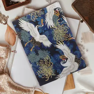 Protektor aus weicher Stoffbuch, handgefertigte Hardcover, Cover, Handschuh, Notebook-Dekoration, A5 12 Hauptverkaufsbuch Cover in Fabric - №9