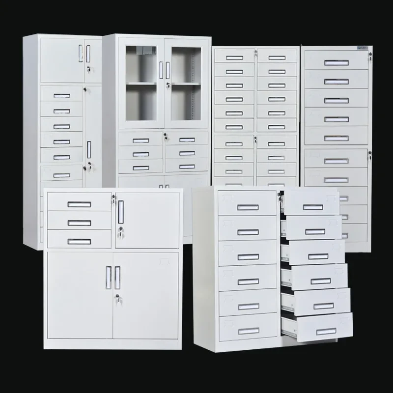 

Iron multi-chest chest drawer file cabinet steel 24 chest chest bill cabinet finishing cabinet