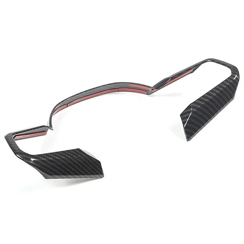 

For BMW X1 IX1 U10 U11 2023-2024 ABS Carbon Fiber Car Steering Wheel Frame Cover Trim Interior Car Accessories(Sport Version)