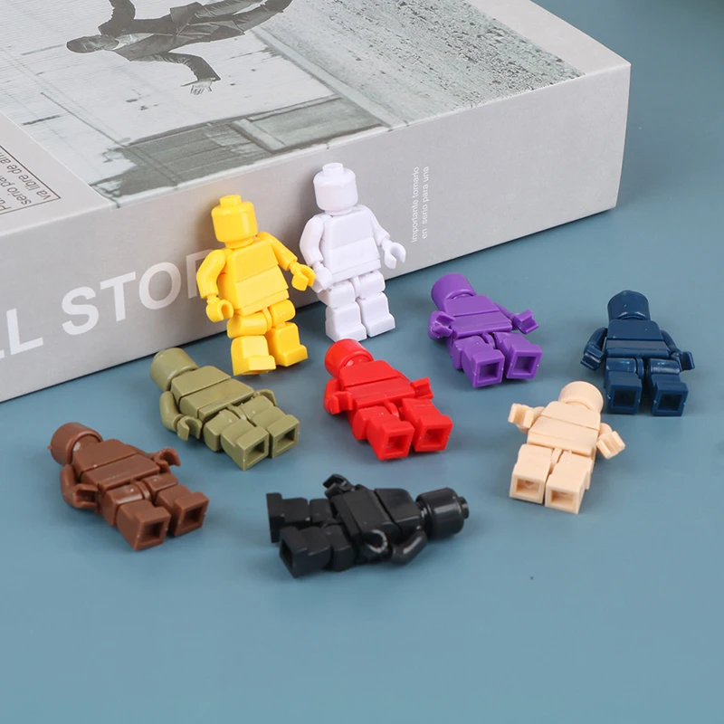 1Pcs DIY For Children Plastic Building Toys Combination Action Figures Building Blocks Compatible Accessories Toy