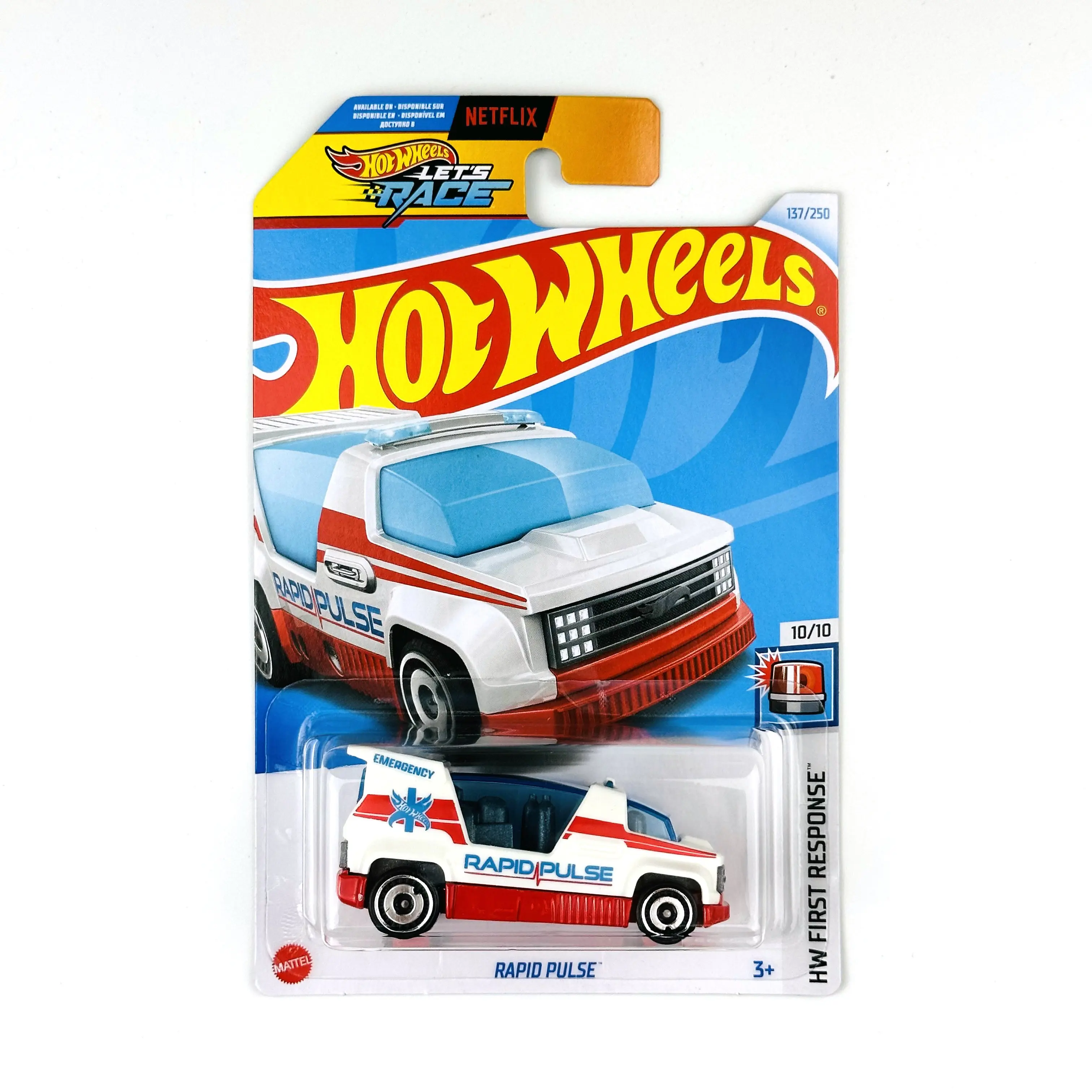 2024-137 Hot Wheels Cars RAPID PULSE 1/64 Metal Die-cast Model Collection Toy Vehicles