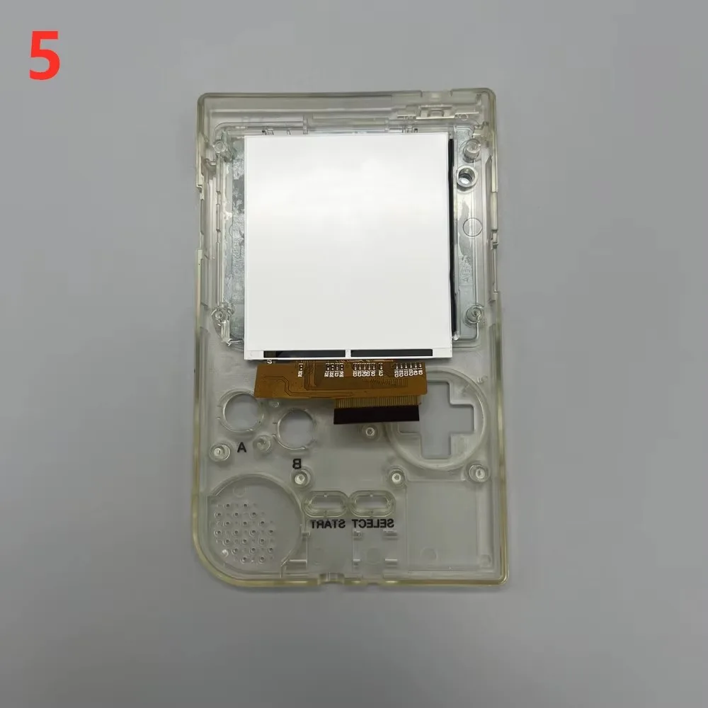 Neuer GBP-Bildschirm. Einfach zu installierender 2,6-Zoll-IPS-LCD-Bildschirm in Originalgröße ist für den Nintendo Gameboy Pocket geeignet
