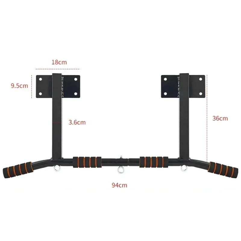 Fitness Equipment 300kg Multi-purpose Home Gym Exercise Pull-up Device Frame Wall-mounted Pull-up Horizontal Bar