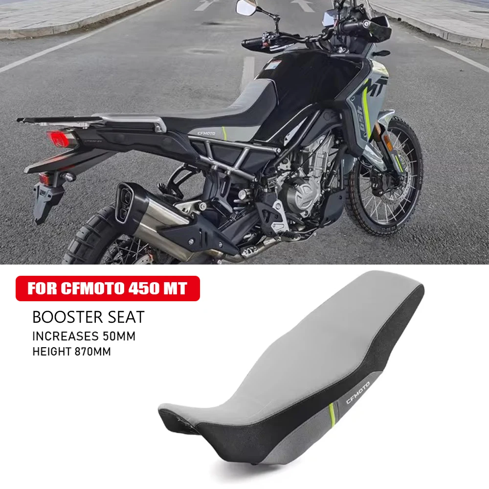 

450MT Accessories Height Enhancer Seat For CFMOTO 450 MT CF450MT Motorcycle Modified Increases 50mm Height 870mm Seat Cushion