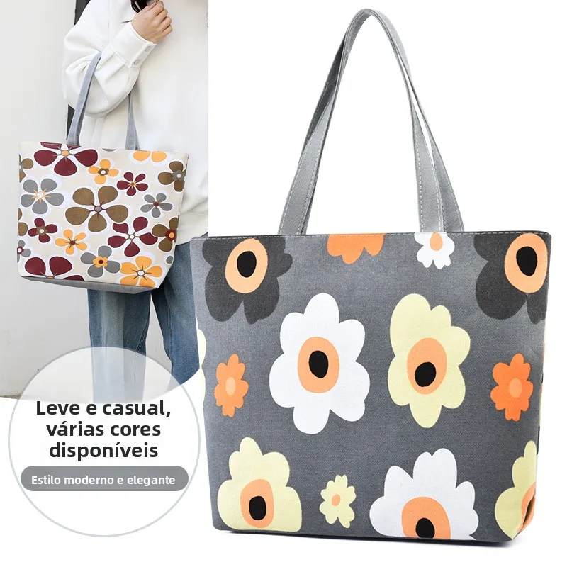 bolsa-tote-de-lona-leve-grande-capacidade-bolsa-de-ombro-Unico-para-uso-casual-ao-ar-livre-estilo-simples-dobravel-e-lavavel