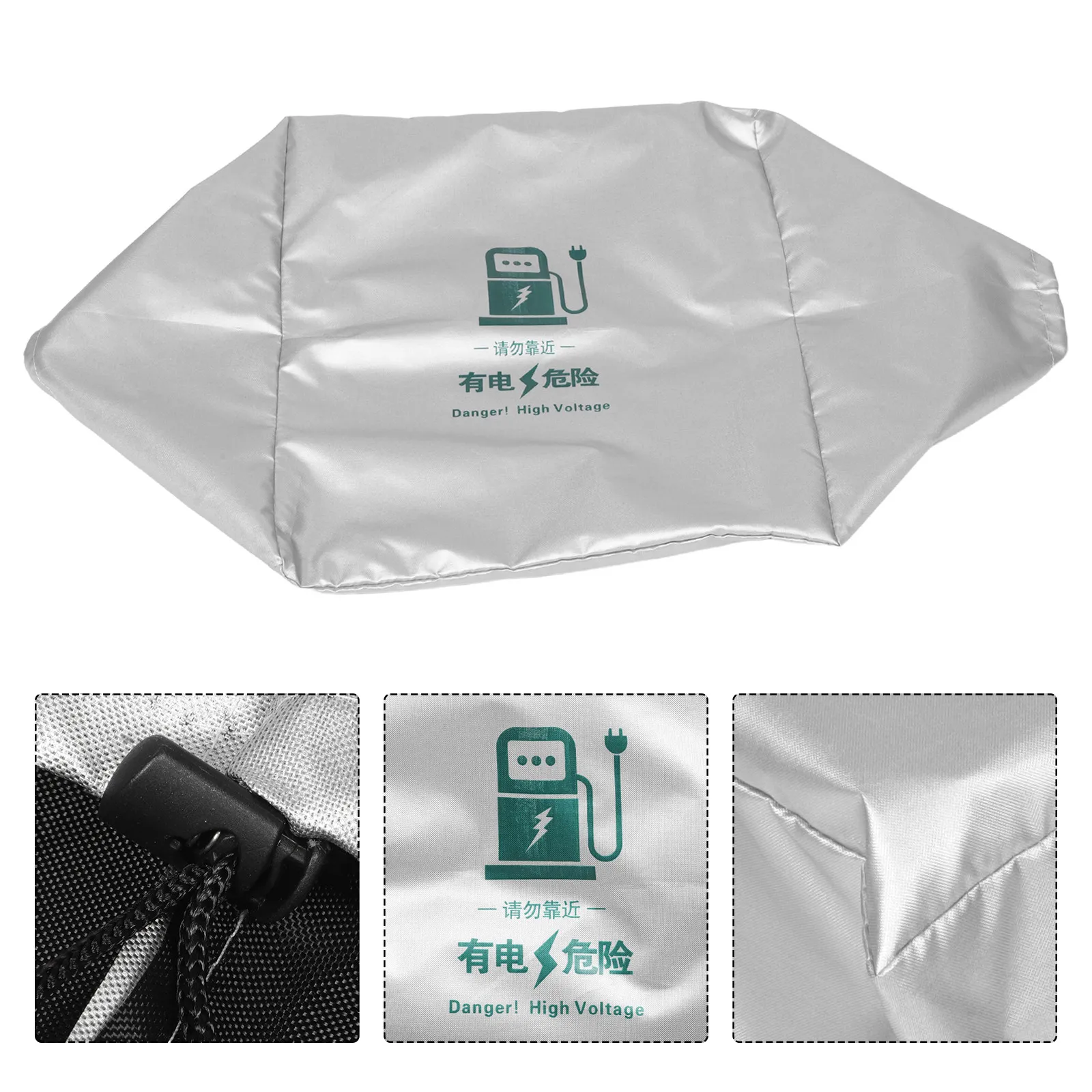 

Waterproof Ev Charging Station Cover Rainproof Portable Charger Port Protector Thickened for Electric Vehicles Compatible with