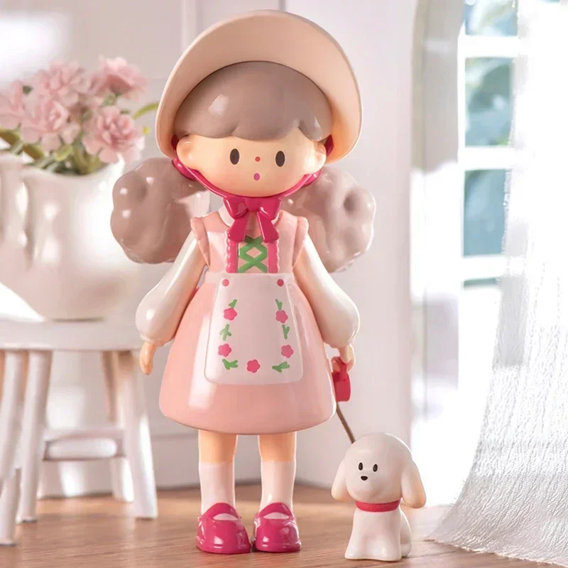 Encuentra unicórnio Molinta palomitas de maíz hermana ropa Retro serie caja ciega juguetes Kawaii Anime figura de acción sorpresa caja misteriosa muñecas