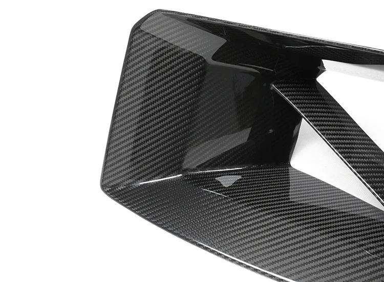 

Подходит для BMW G87 M2, сухой карбоновый передний бампер, вентиляционное отверстие, противотуманная фара, впускной комплект MP surround