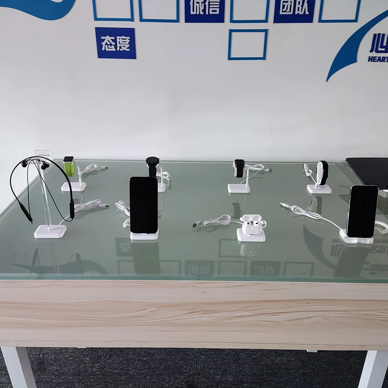 New Arrival Alarm Wristband Security Display Stand Holder For Smart Watch Store Shown