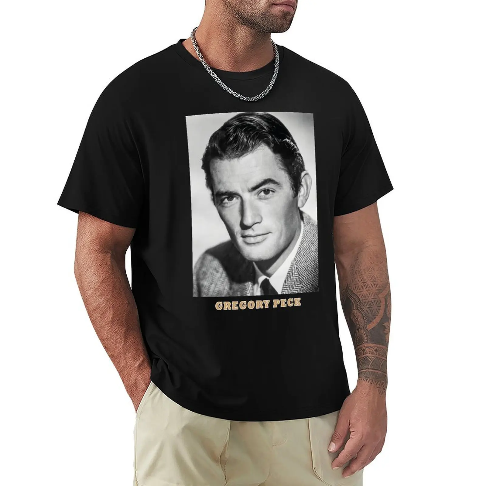 Gregory Peck T-Shirt Construction Work Tee Shirt