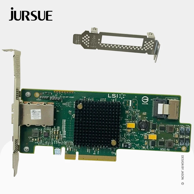 

LSI 9207-4i4e RAID Controller Card SAS SATA 6Gbps PCI-E 3.0 FW:P20 HBA IT Mode Expander Card for ZFS FreeNAS unRAID