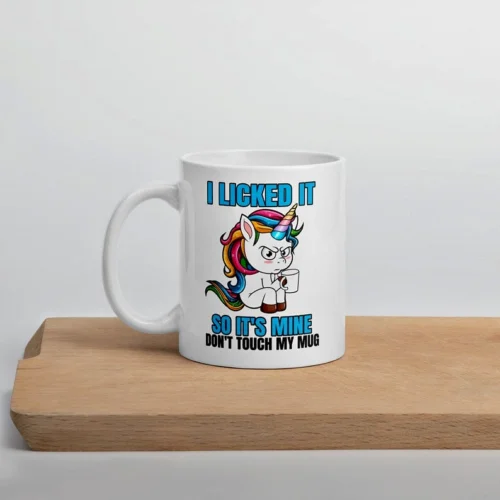 I licked It So Its Mine Unicorn Coffee Mug