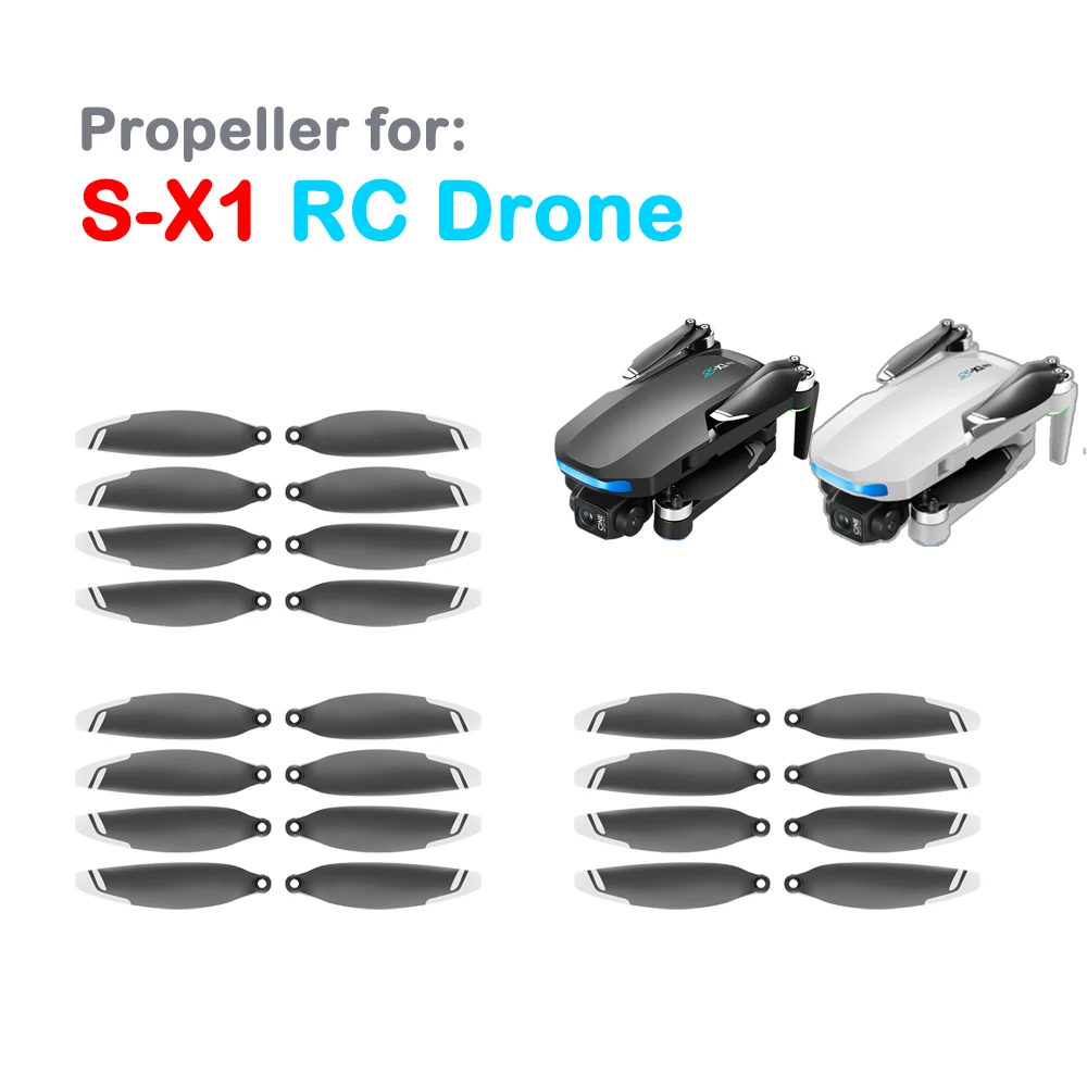 

Оригинальная запасная часть для пропеллера S-X1 GPS Mini Drone S-X1 Wing, лезвие из кленового листа для S-X1 MAX, аксессуар для ротора