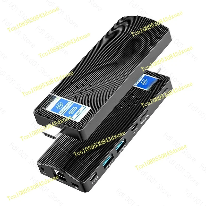Mini PC Stick with Windows 11 - Pocket-Sized 4K Media & Office Computer for Home Use