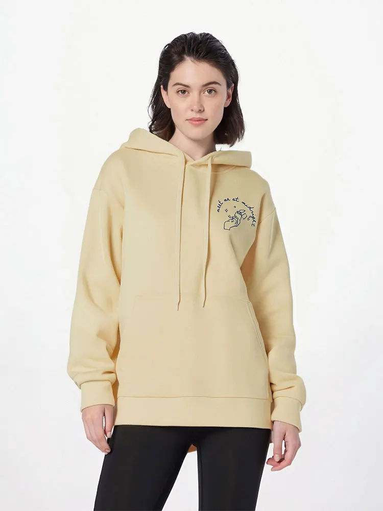 

LIFENKA Women's Hoodie Autumn Winter Fashion Streetwear Pockets Print Long Sleeves Hoodie Casual Slim Female Versatile Clothing