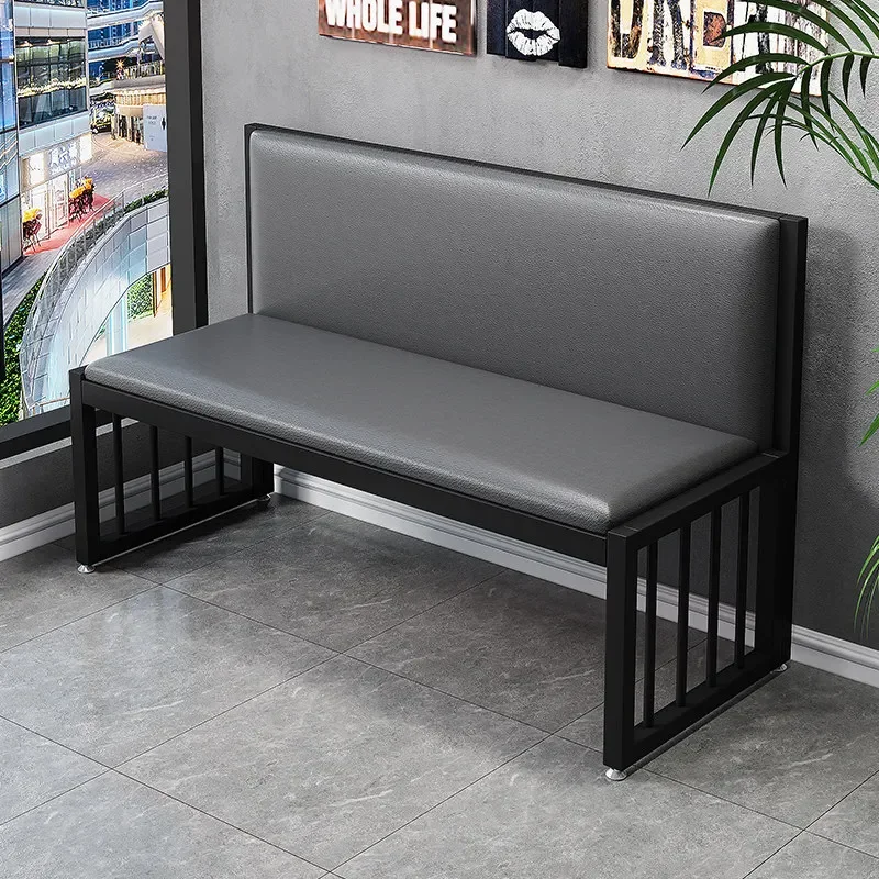 Card seat sofa restaurant bar barbecue milk tea shop double triple wrought