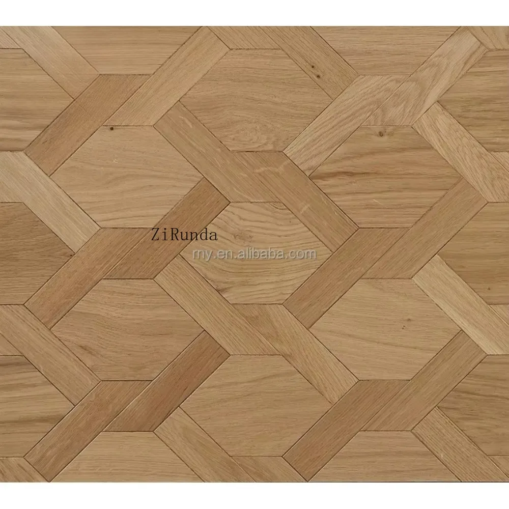 Customized version Oak tile parquet, oiled wood flooring