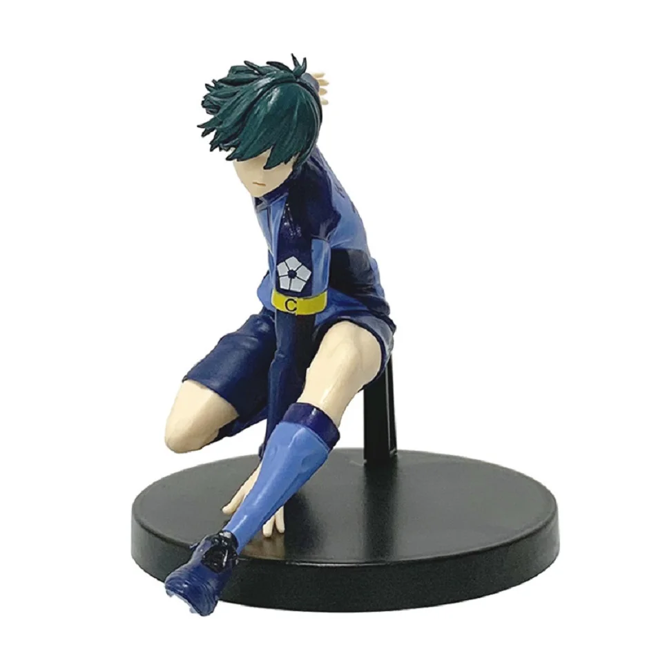 Heiß begehrte Anime BLUE LOCK Animation Version Blue Forbidden Zone Idol Figur Itoshi Nagi Nr. 10 PVC Modell Ornament Sammlerstück Spielzeug Geschenk – Detail 23
