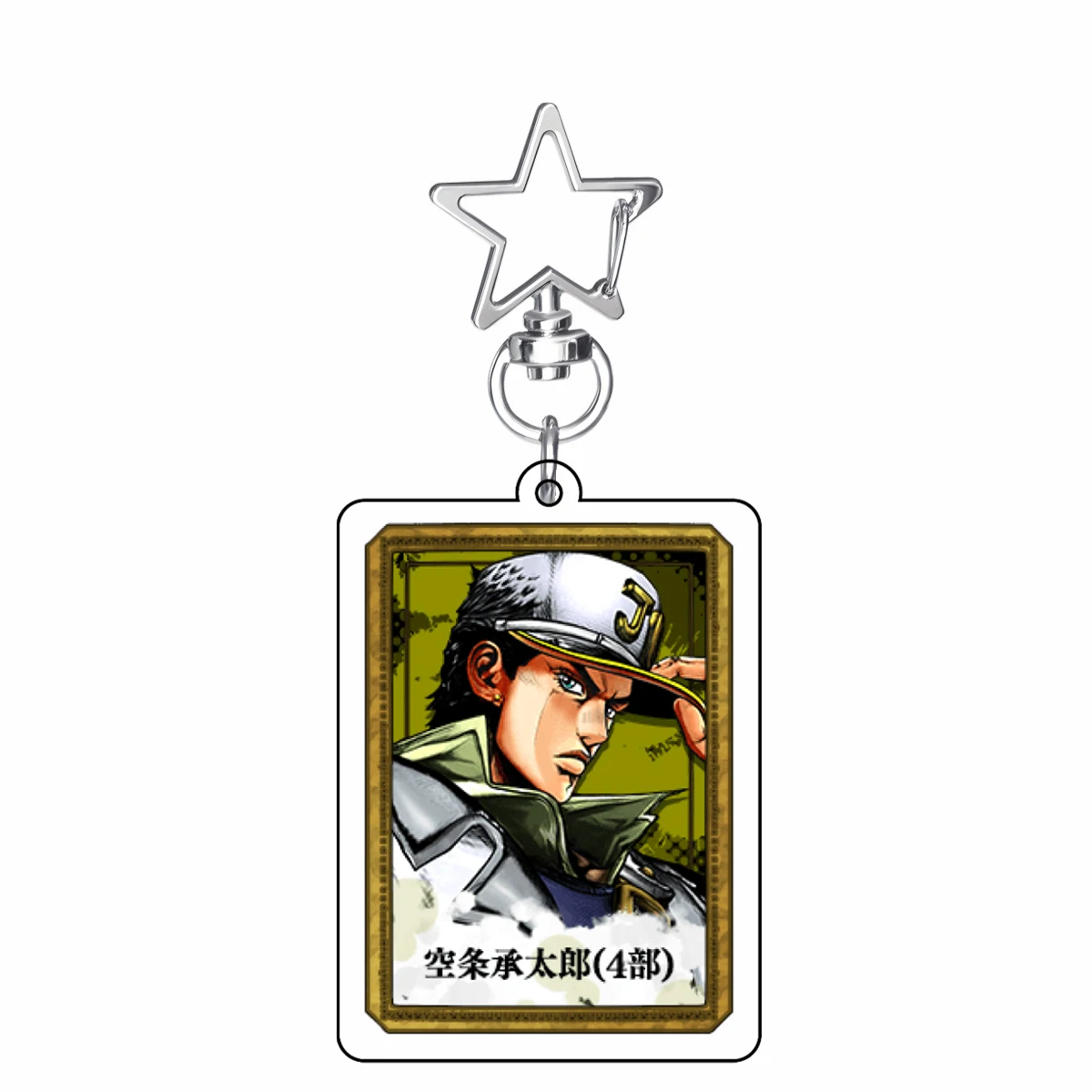 Anime 6CM Jojo Acryl-Schlüsselanhänger Modell Cosplay Charm Figuren Ornament Zubehör Sammlerstücke Geschenke – Detail 4