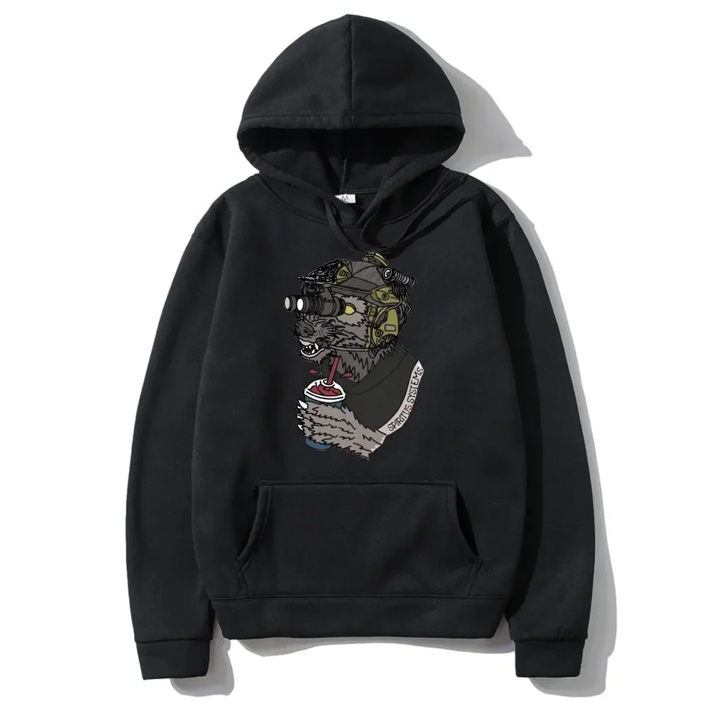 Fog Spiritus Systems Gbrs Forward Observations Group Hoodie Men Women Vintage Gothic Oversized Male Rock Oversized Sweatshirt