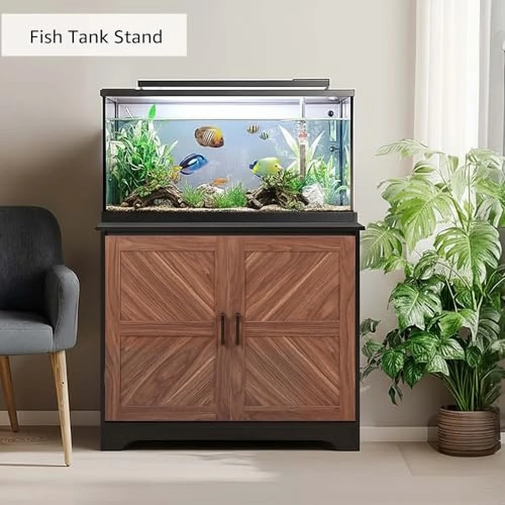 20 40 gallon Fish Tank Stand Aquarium Stand with Storage Cabinet