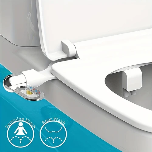 Bidé no eléctrico: boquilla rociadora ajustable para asiento de inodoro, accesorio de baño higiénico de fácil instalación