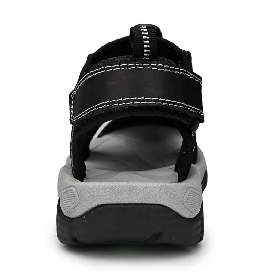 صنادل رجالية صيفية مريحة تسمح بمرور الهواء، أحذية مشي خفيفة الوزن في الهواء الطلق