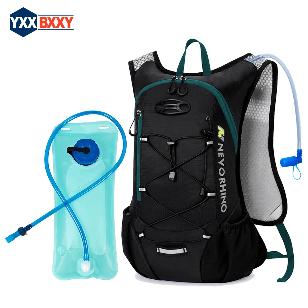 Outdoor Hydration Backpack - Leakproof 1-2L Bladder for Hiking/Running/Cycling | Breathable & Lightweight