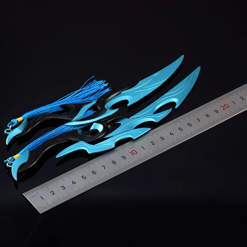 22 سنتيمتر/8.66in شرف الملوك لعبة الطرفية Lan Zhugui زهرة البحر مجموعة نموذج الحرف اليدوية الديكور شاشة لسطح المكتب الحلي الهدايا