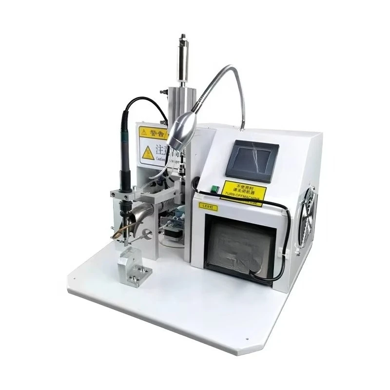 220V USB Data Wire Cable Semi Automatic Soldering Machine 150W DC High-Precision Welding Repair Tools Pneumatic Electric