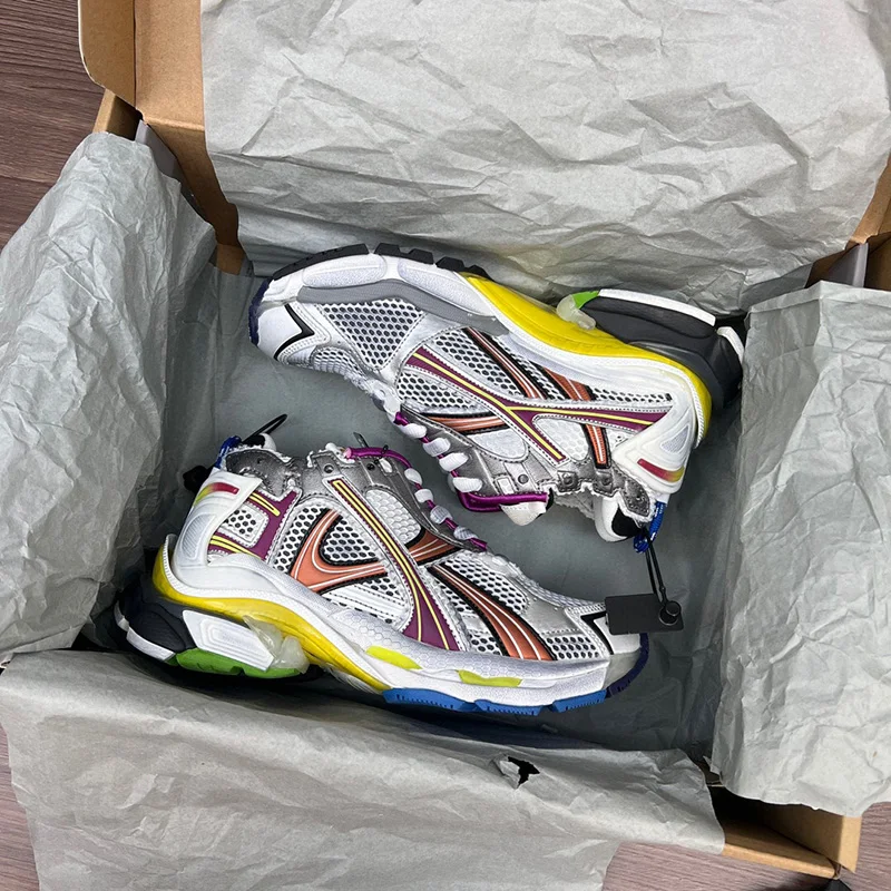 

Дышащие массивные кроссовки в стиле Dad Sneakers: функциональная повседневная спортивная обувь, модная уличная обувь, удобная повседневная модная обувь для мужчин и женщин