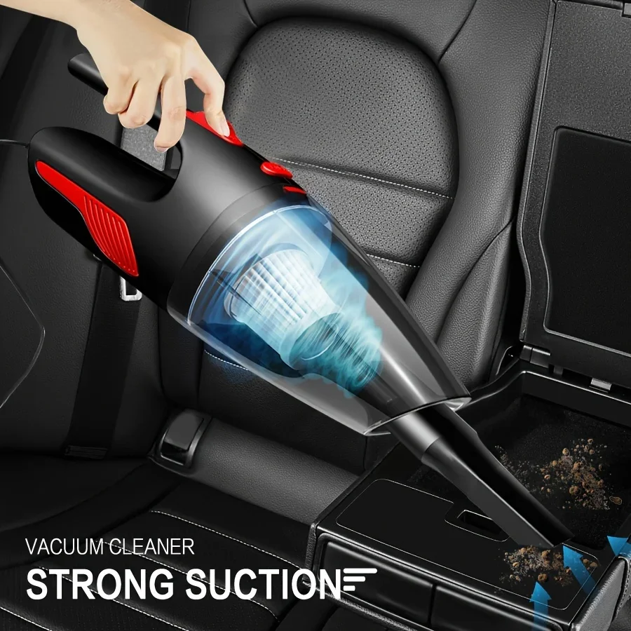 Xiaomi 120W Powerful Car Wireless Vacuum Cleaner Rechargeable Wet Dry Dual-Use Portable Handheld Vacuum Cleaner For Car Home