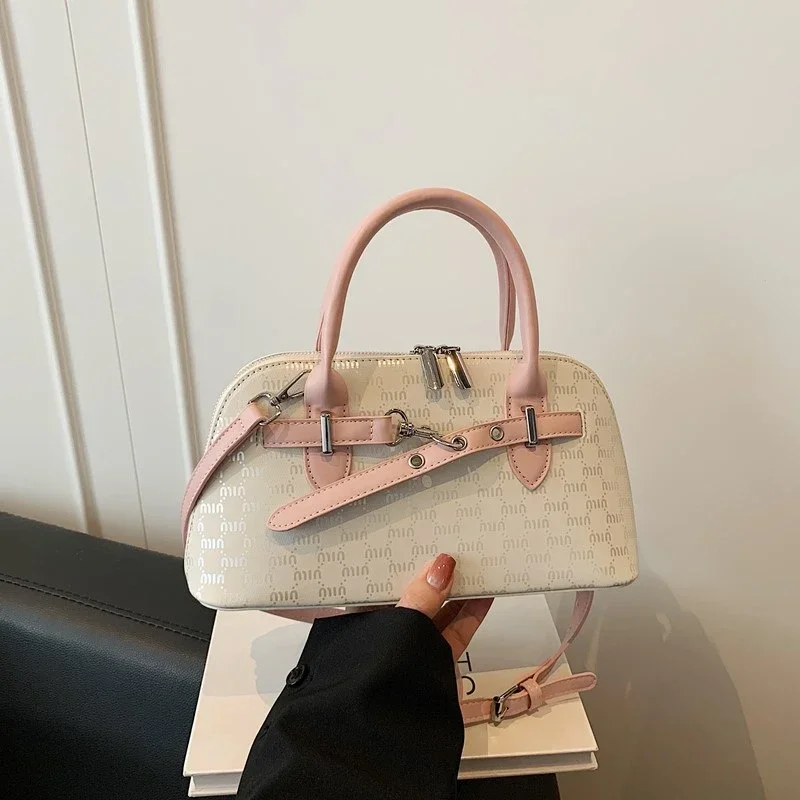 

Minimalist Chic Diaper Bags For Ladies: Luxury Leather Crossbody Bag, Elegant Simple Vintage Fashionable Large Capacity Tote