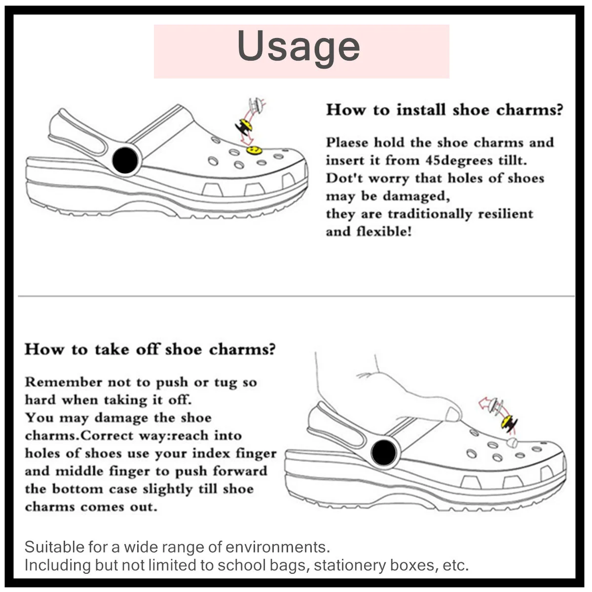 1Pc 3D Sweet Dessert Clog Charms Candy Kawaii Cute Yummy Bakery Icecream Waffle Cupcake Trendy Hole Shoes Accessories Decor Gift