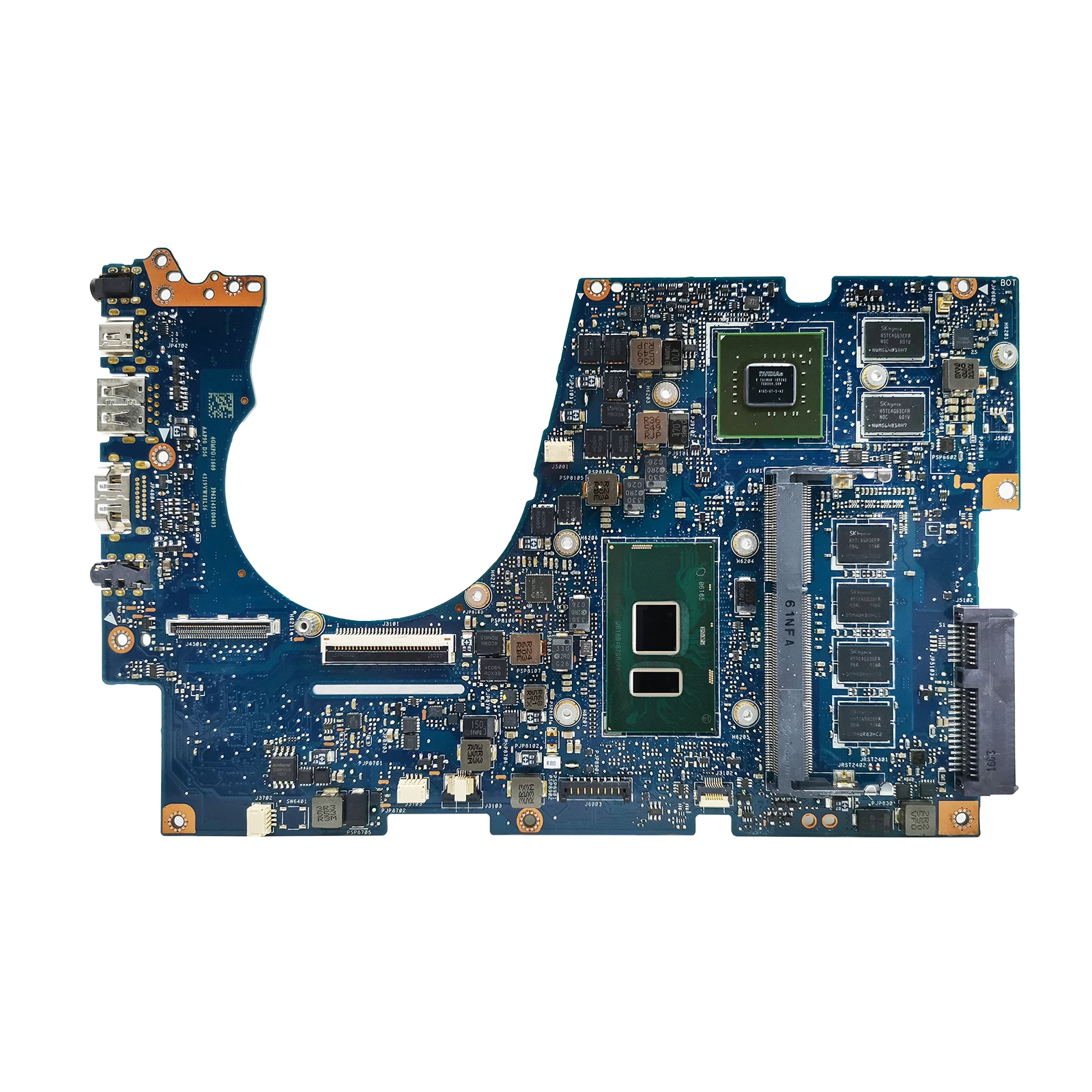 U303U Материнская плата для ноутбука ASUS UX303UB UX303UA U303UB BX303UA U303UA Материнская плата для ноутбука с процессором I3 6-го поколения 4G RAM GT940M