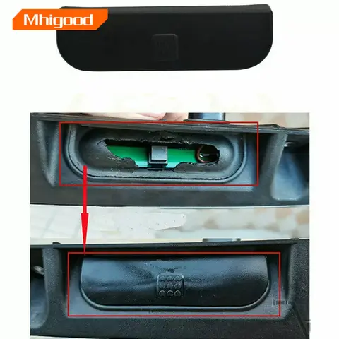 자동차 뒷문 부츠 핸들 스위치 커버 BMW 미니 쿠퍼 R56 R57 R58 R59 자동 액세서리 용 뒷 트렁크 테일 게이트 스위치 버튼 캡