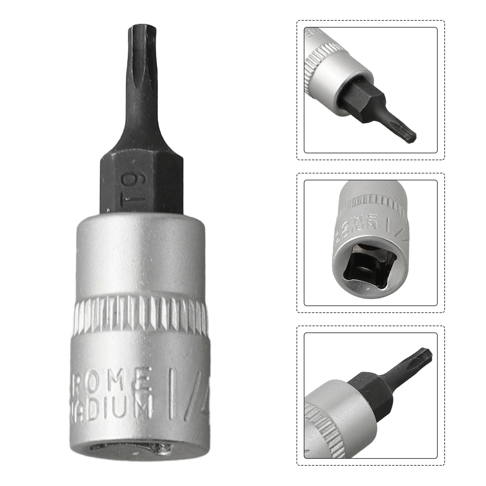 Torx Bit Socket T8/T10/T15/T20/T25/T27/T30/T40 1/4 \