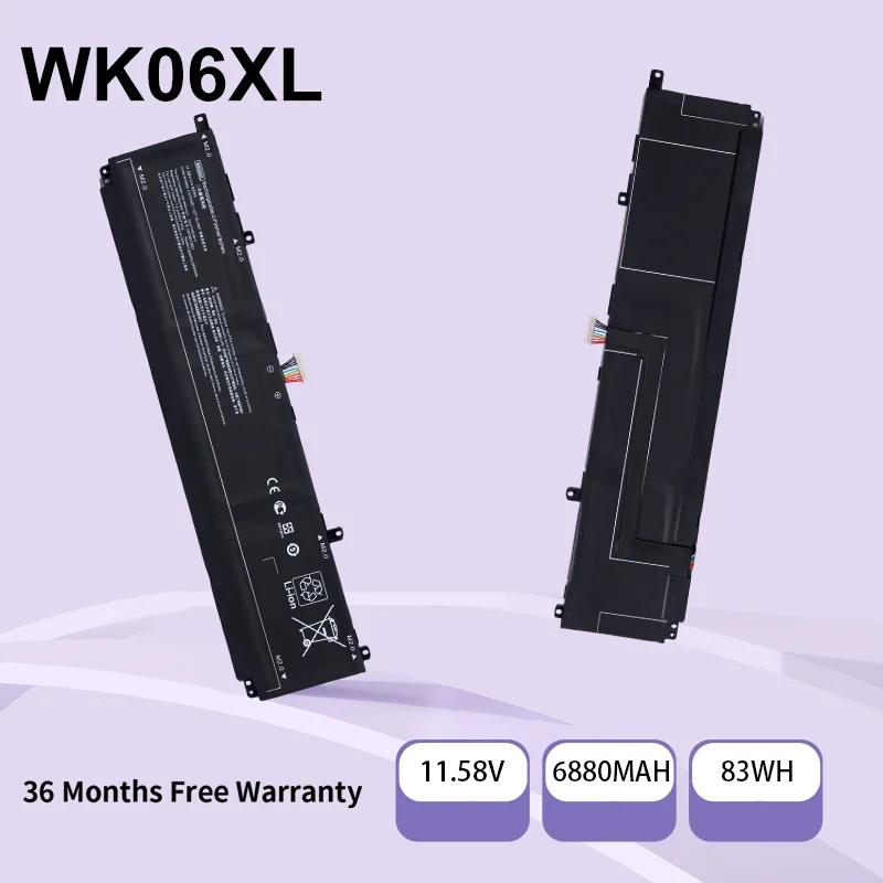 

WK06XL Новый аккумулятор для ноутбука HP M39179-005 M41711-005 M41640-CD1 M38822-1D1 HSTNN-IB9V HSTNN-WB0C Omen 36 месяцев Бесплатная гарантия
