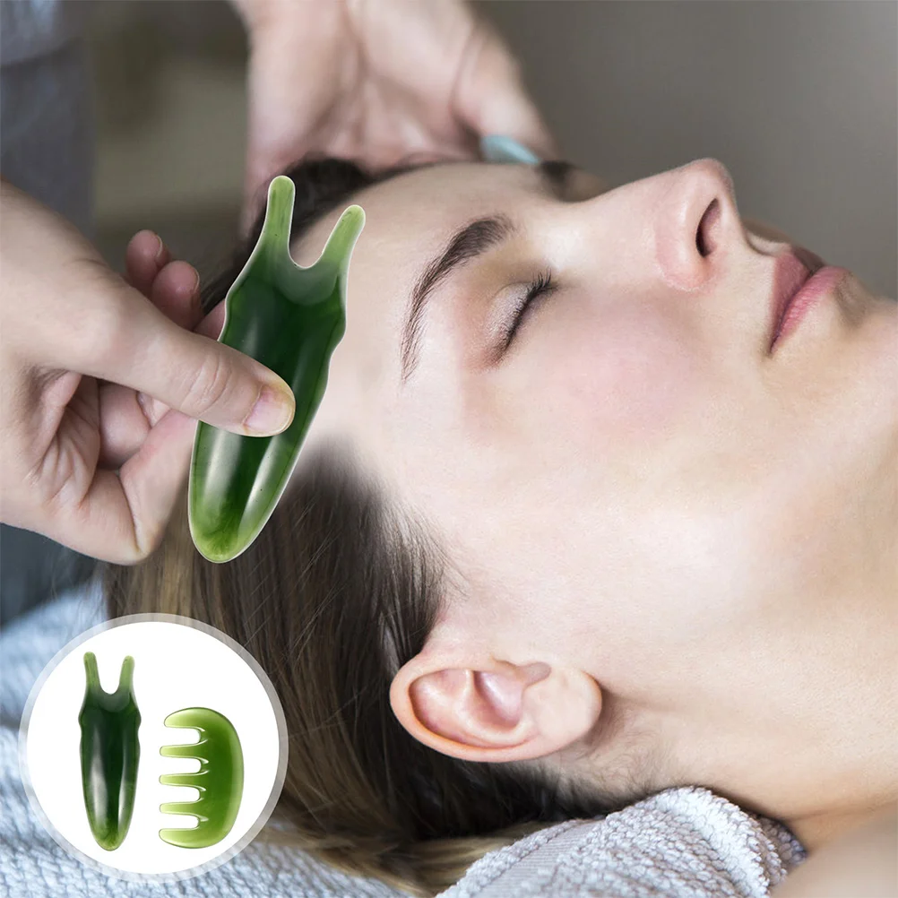 

Massage Scraping Comb Beeswax Guasha Board Face Salon Tool Home Use Skin Care Scalp Massager Facial Beauty Tools Multifunctional