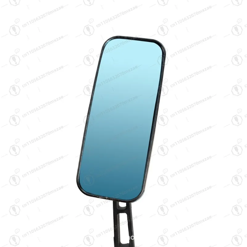 مرآة دراجة نارية من الألومنيوم بالكامل من الزجاج الأزرق المربع المنحني على شكل ثعبان مرآة الرؤية الخلفية ملحقات الدراجة النارية